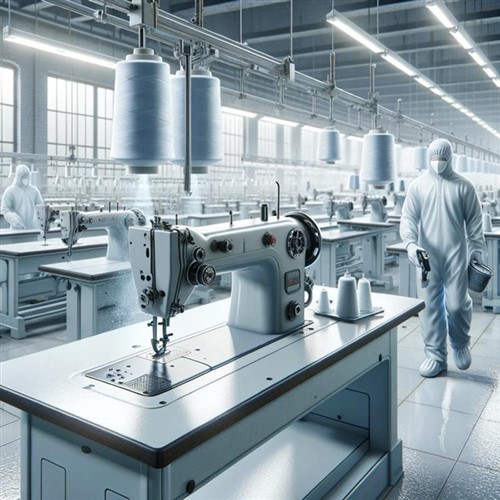 Vernice spray per macchine da cucire industriali resistente ai solventi